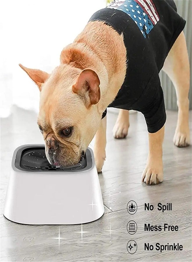 Aakarit Plastic Dog Water Bowl Non Spill Pet with Filter, Slow Feeder Vehicle Carried Splash Free for Cats, Floating Disk | Multicolor - Image 5